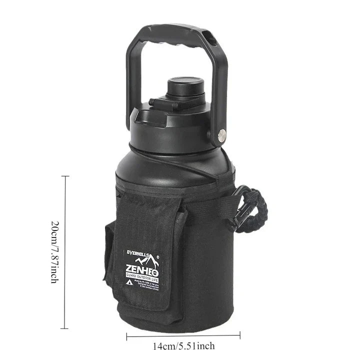 Water Bottle Holder Waterproof Nylon Cup Sleeve Crossbody Bag For Outdoor Travel Fall 2025 Gift Idea