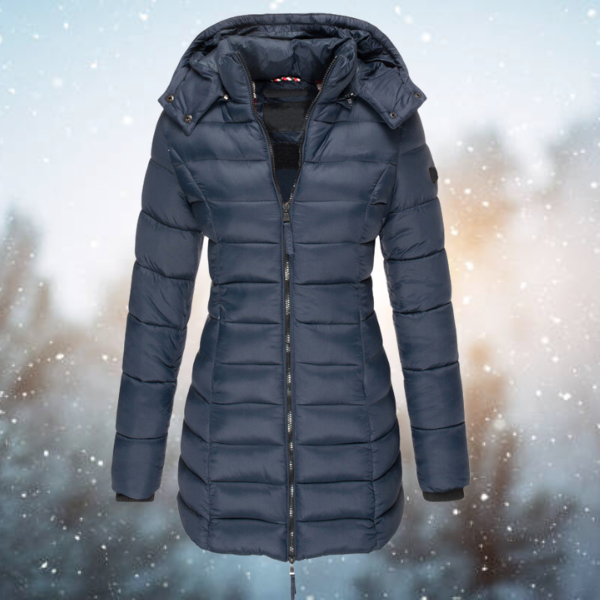 Waterproof Women’s Winter Jacket - Mid-Thigh Insulated