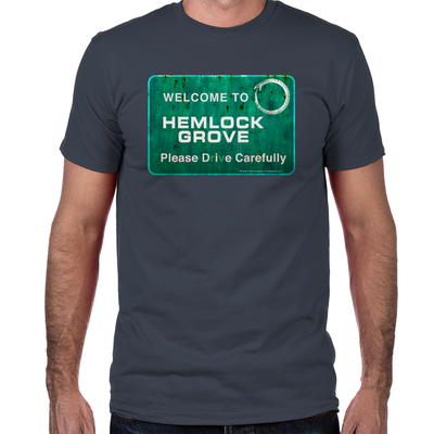 Welcome to Hemlock Grove Fitted T-Shirt