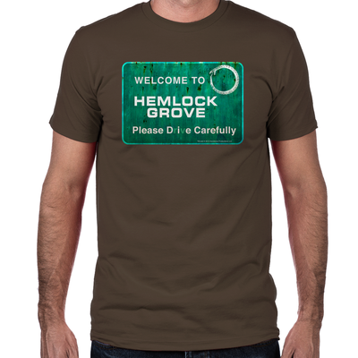 Welcome to Hemlock Grove Fitted T-Shirt