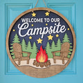 Welcome to our Campsite Fire Door Hanger-wholesale