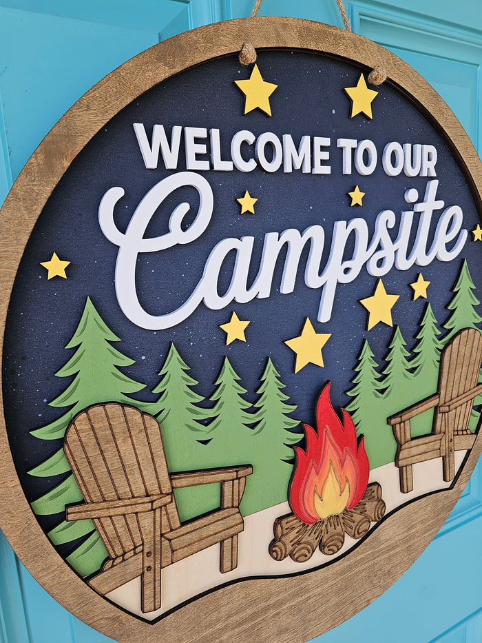 Welcome to our Campsite Fire Door Hanger-wholesale