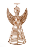 Wicker Angel - 13" H