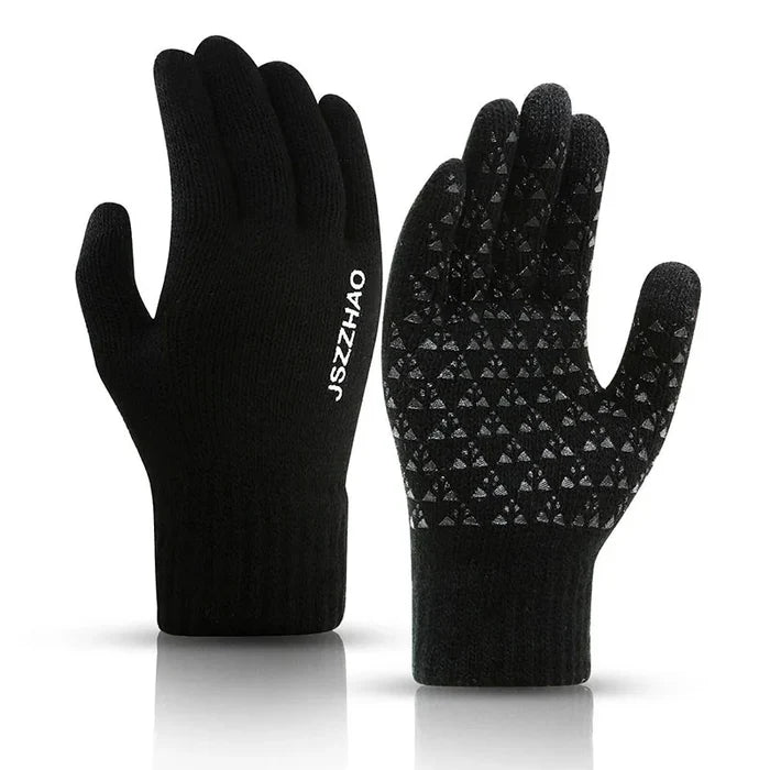 Winter Gloves Thermal Knit Touch Screen Gloves Winter Essentials 2026 Warmth For Running And Driving