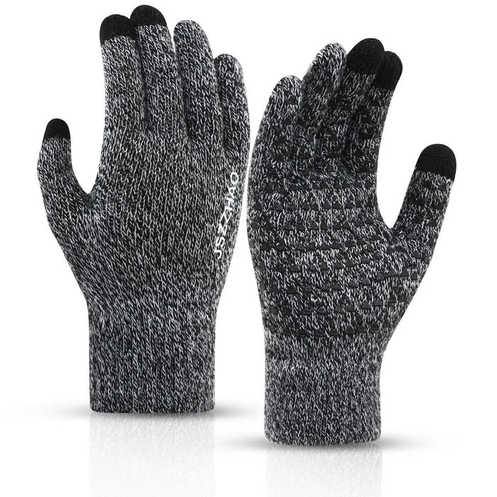 Winter Gloves Thermal Knit Touch Screen Gloves Winter Essentials 2026 Warmth For Running And Driving