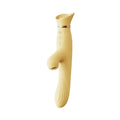 Rose Warming Rabbit Vibrator - Yellow