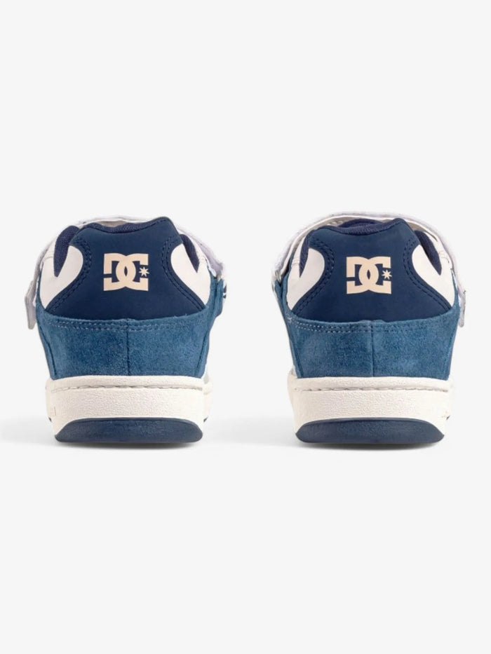 Zapatillas Dc Manteca V SS Mujer Blanco Azul