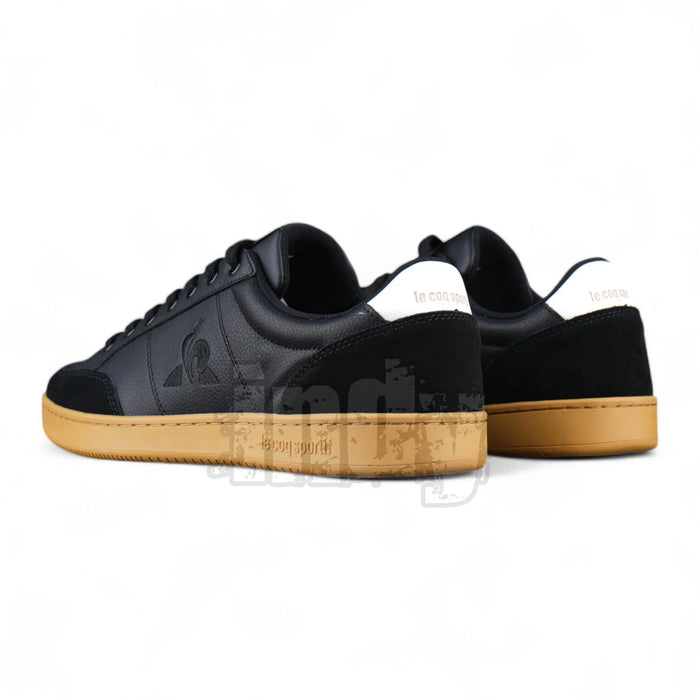 Zapatillas Le Coq Sportif Courtnet Classic Negro Marrón